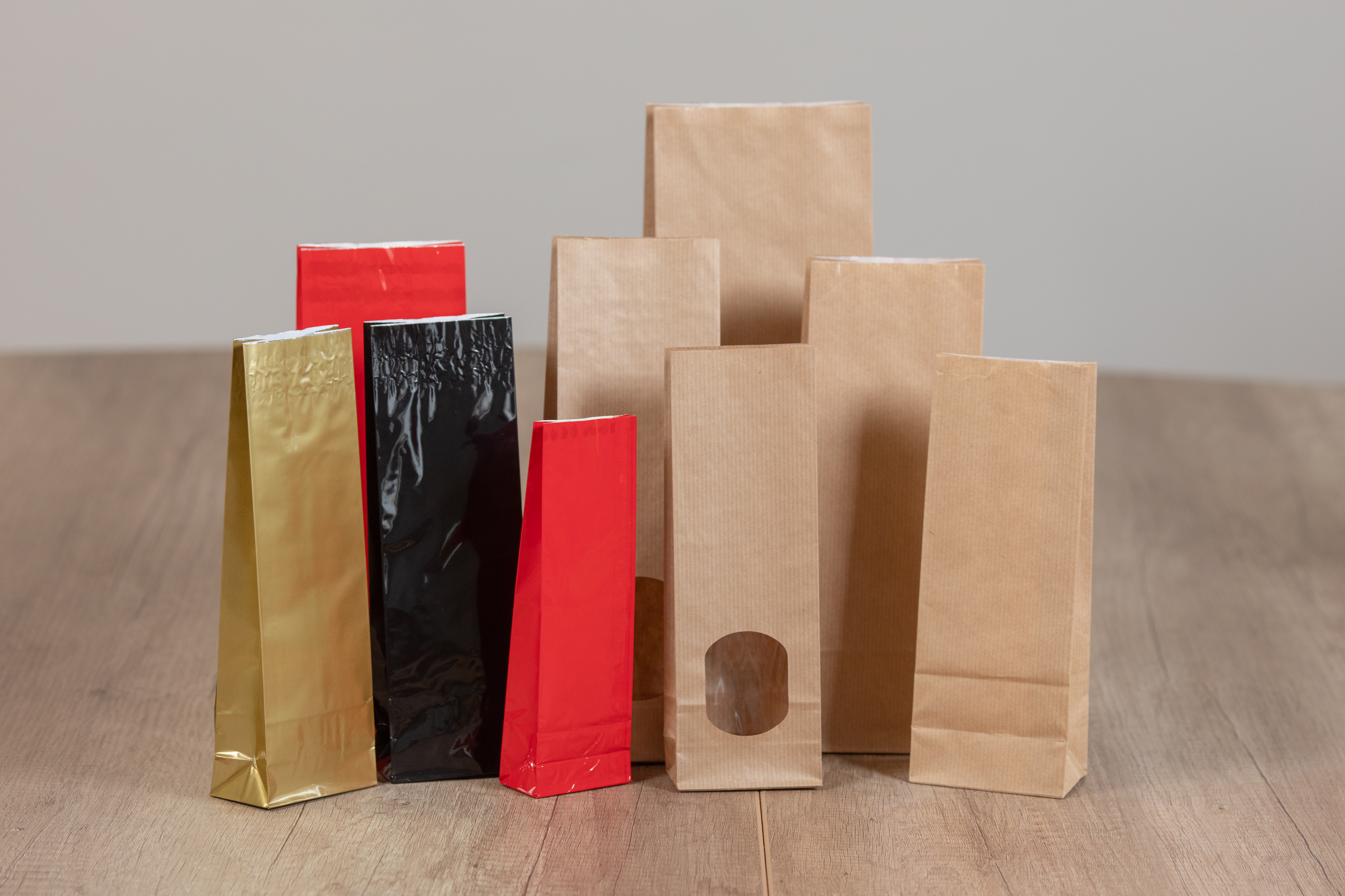 Coffee, tea and spice gift bags