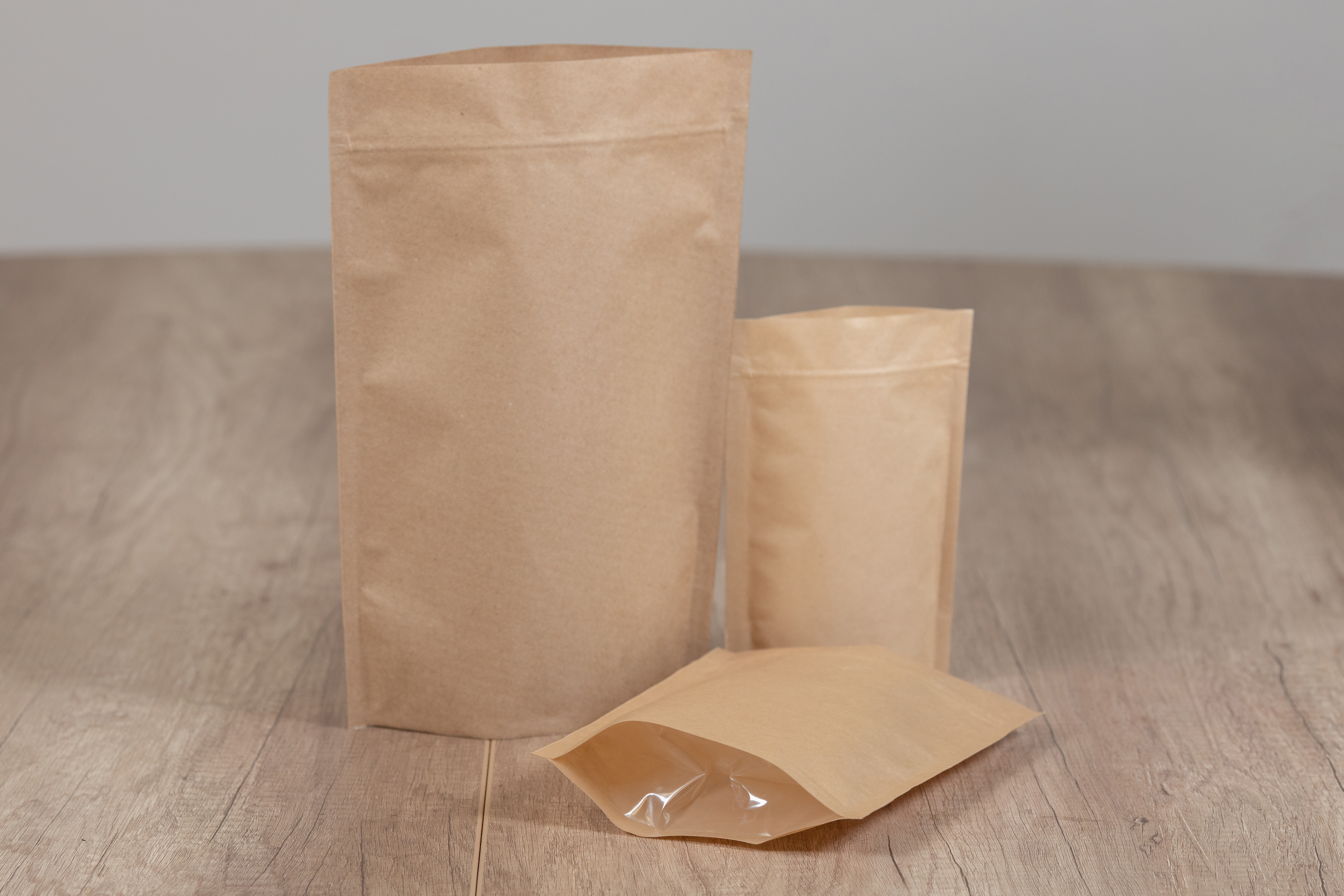 ZIP-LOCK (or self-sealing) paper bags